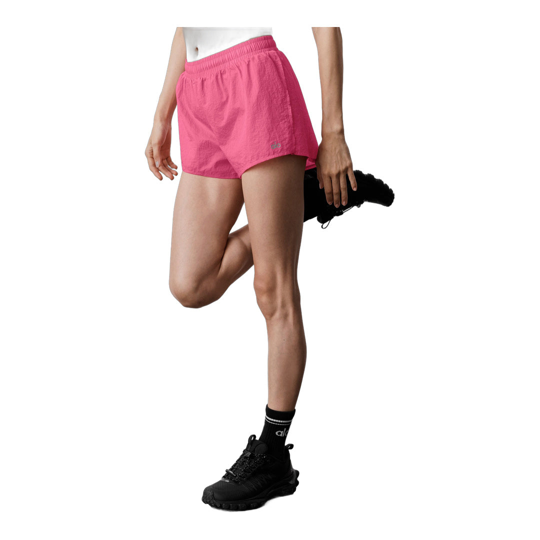 alo Mid-Rise Go Time Short - Paradise Pink