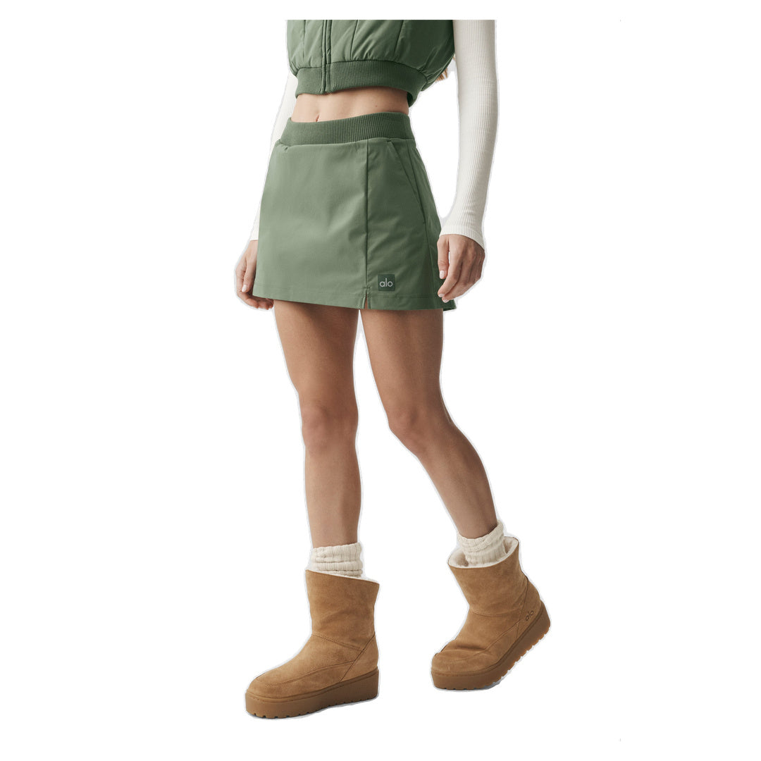 ALO Momentum Skirt - Bamboo Green