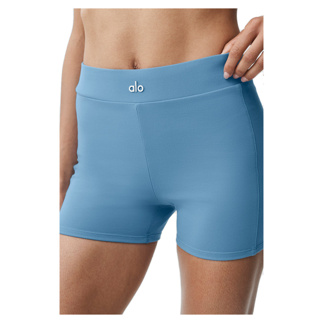 ALO 3" Airbrush High-Waist Aura Short - California Blue