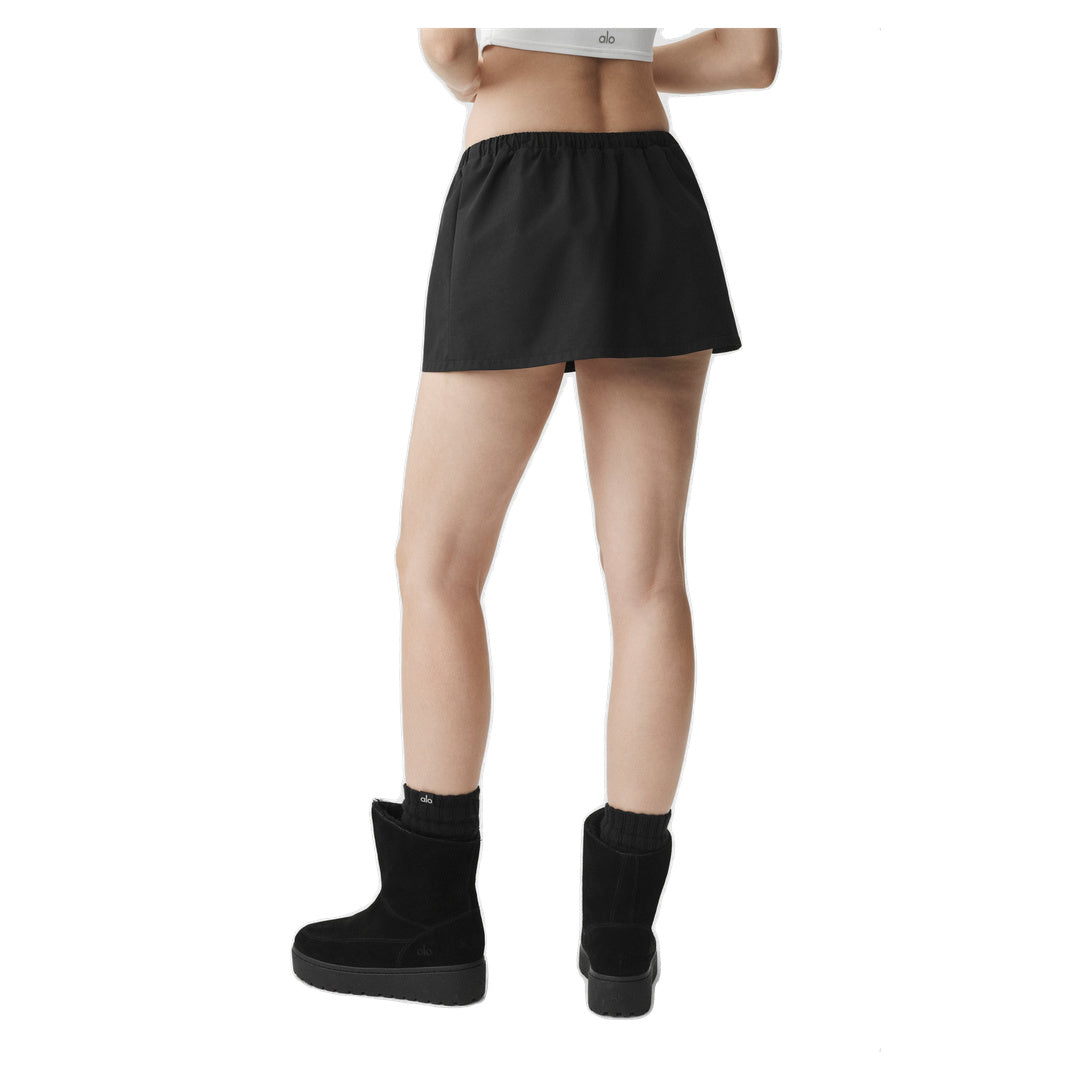 ALO Low-Rise Best Bet Skirt - Black