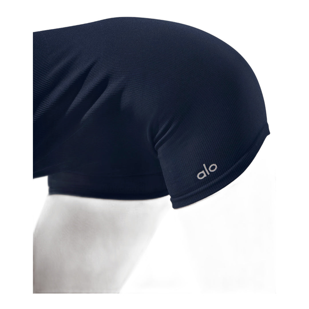 alo Seamless Ribbed Favorite Onesie - Navy
