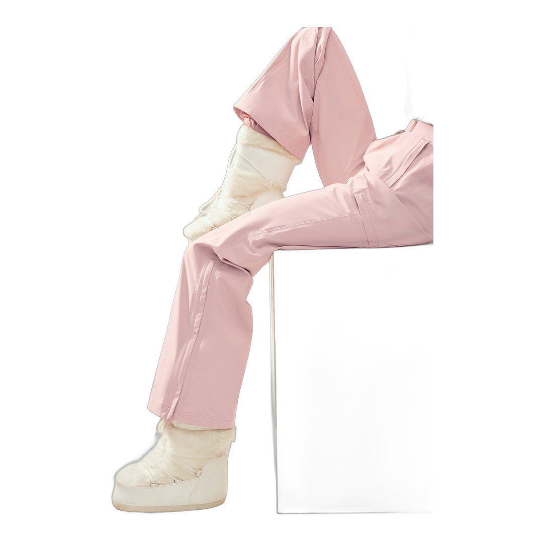 alo Polar Star Ski Suit - Pink Champagne
