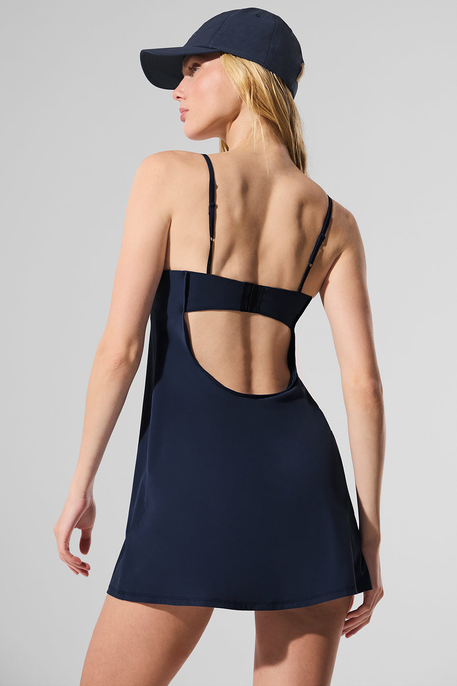 alo Breezy Tennis Dress - Navy