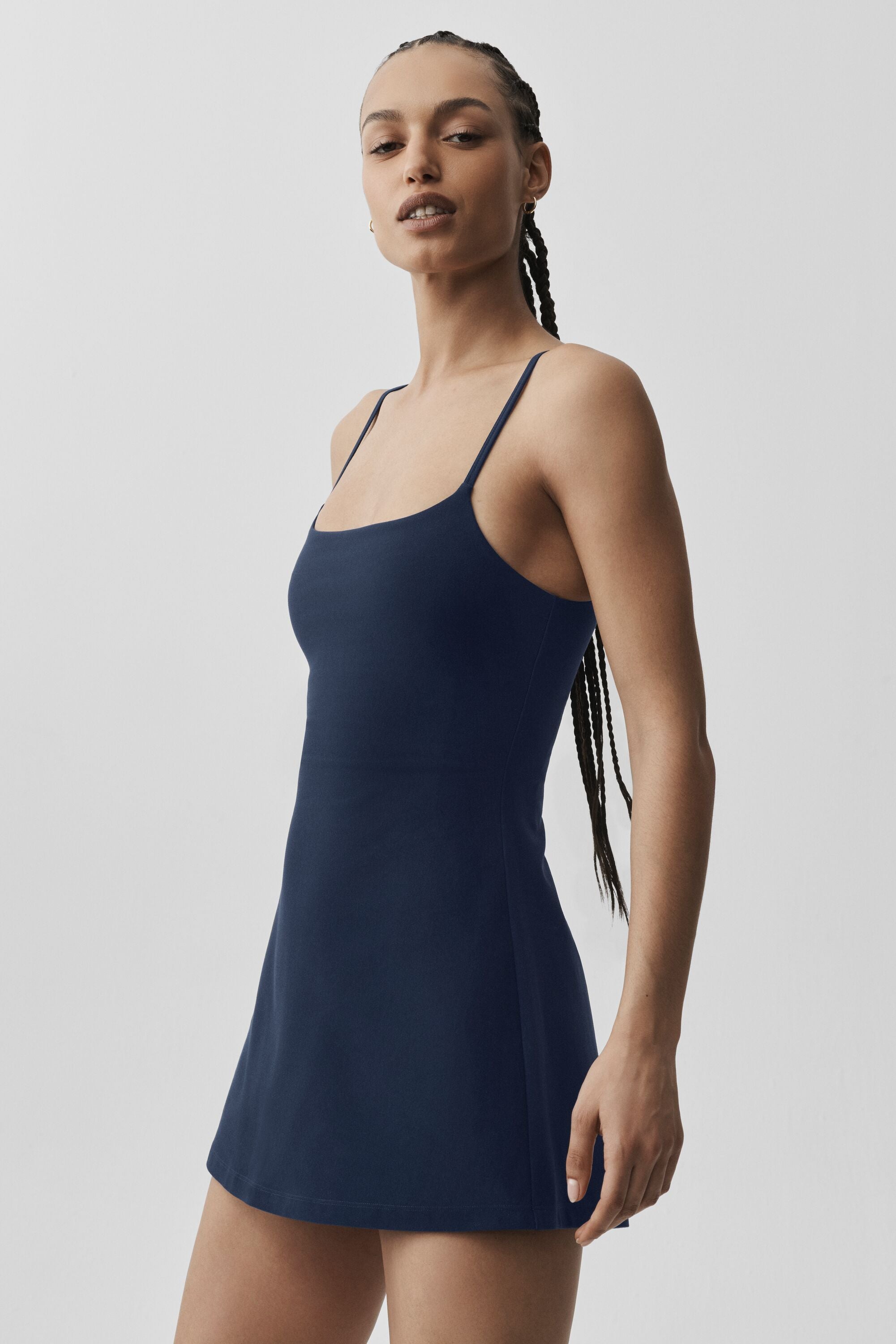 alo Alosoft Encore Tennis Dress - Navy