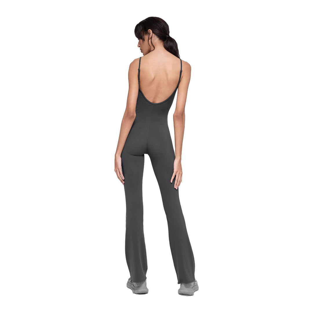 alo Airbrush Bootcut One And Done Onesie - Anthracite