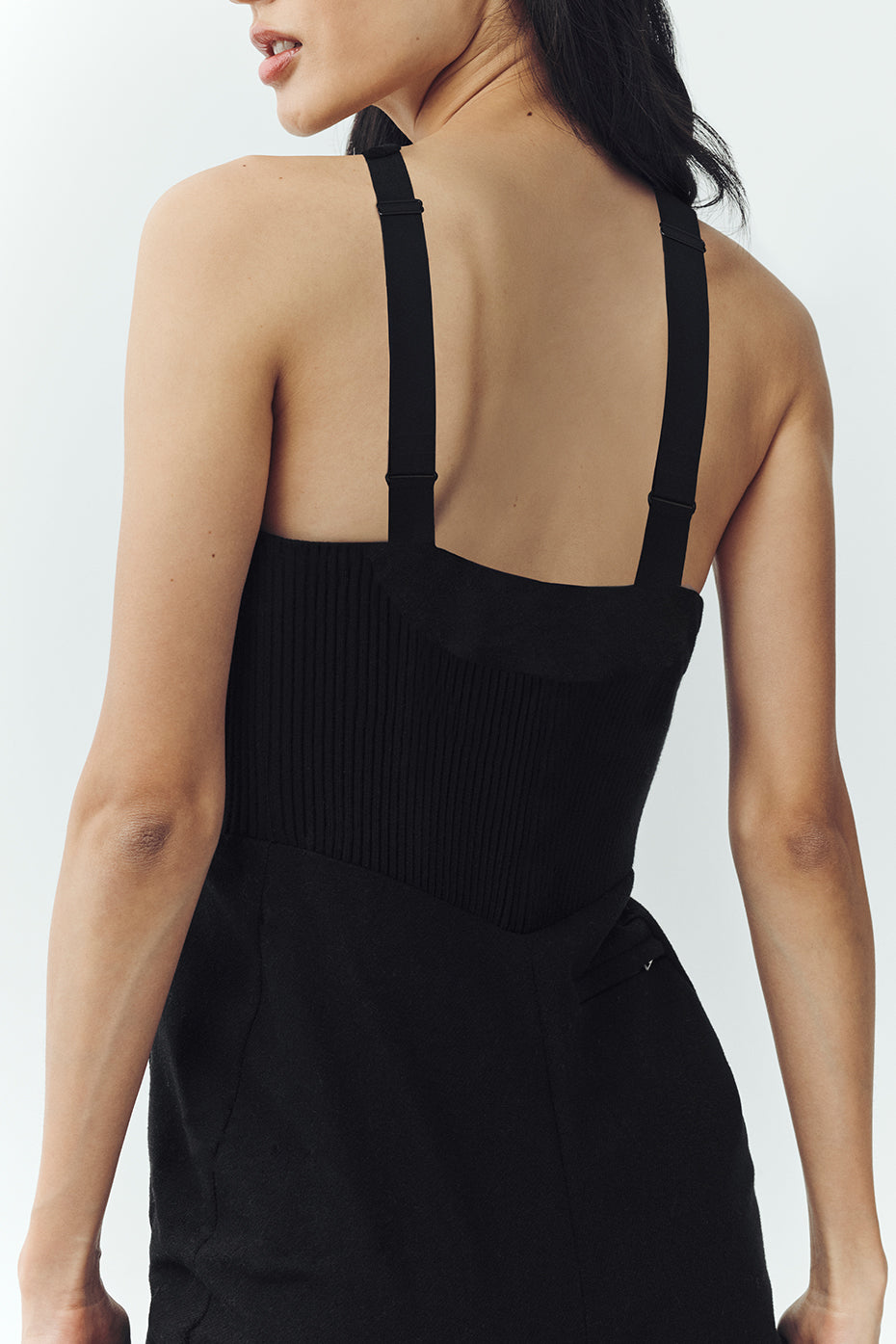 alo Wool Blend Bunny Slope Bib - Black