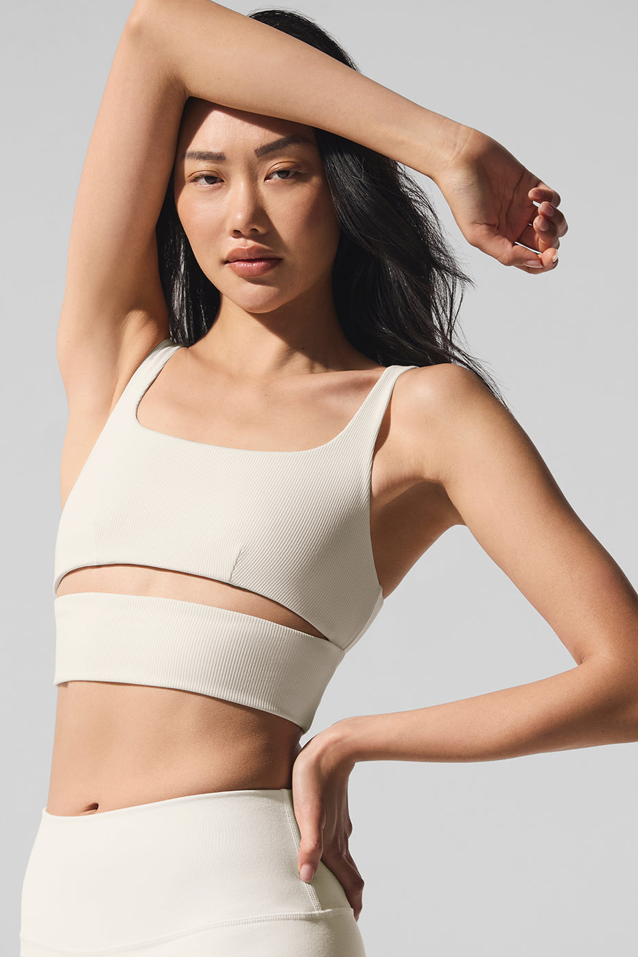 alo Slit Bra - Ivory