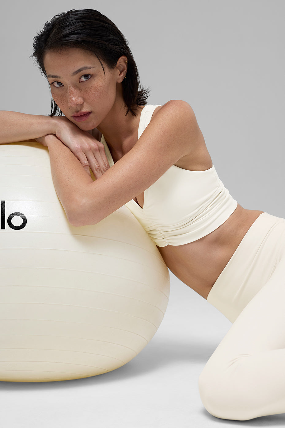 alo Wild Thing Bra - Ivory