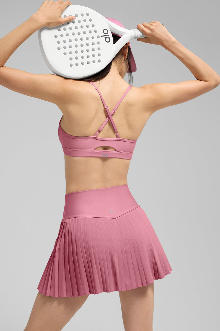 alo Airlift Intrigue Bra - Pink Wild Rose
