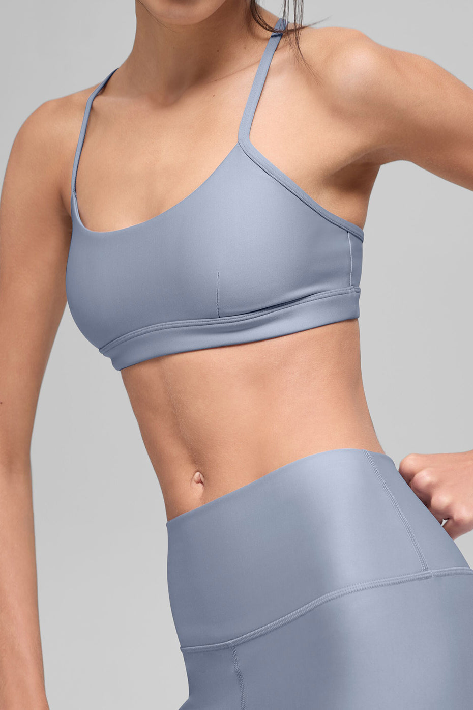 alo Airlift Intrigue Bra - Winter Frost
