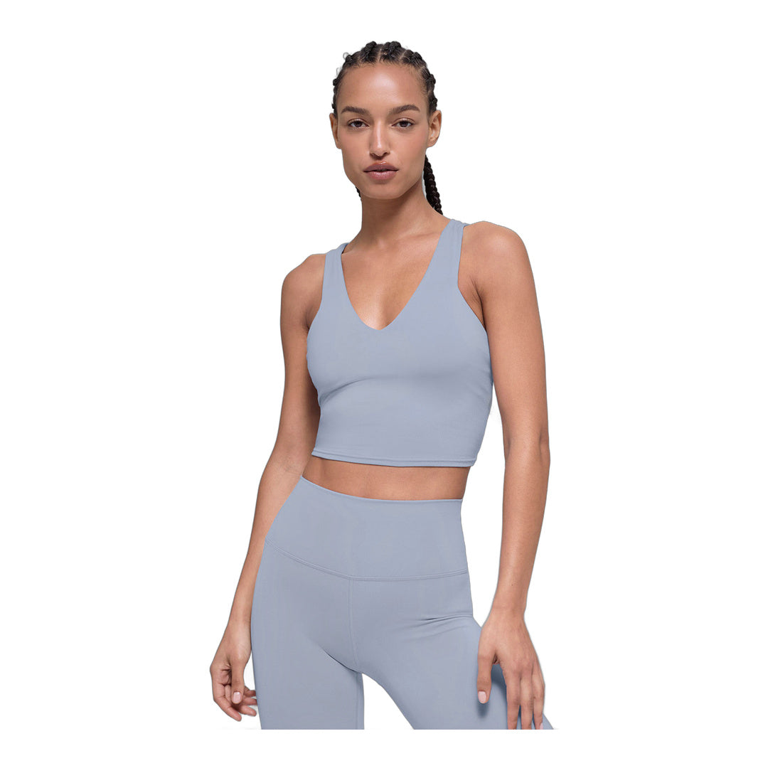 alo Airbrush Real Bra Tank - Winter Frost