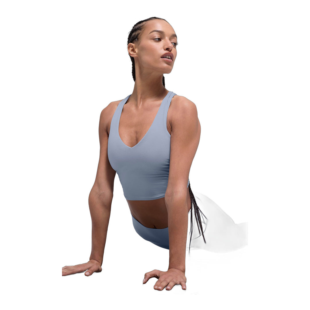 alo Airbrush Real Bra Tank - Winter Frost