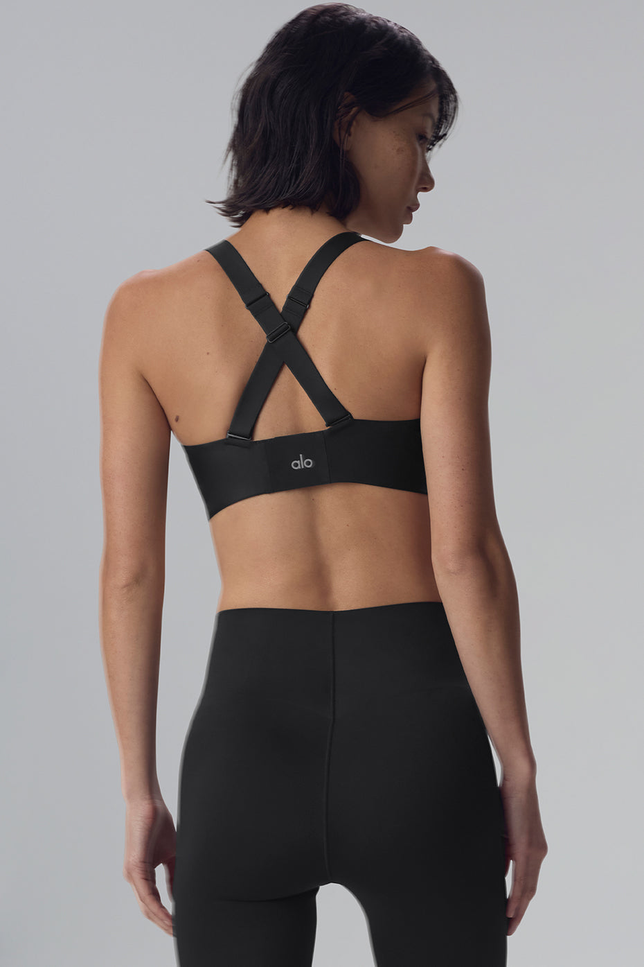 alo Airlift Strength Bra - Black