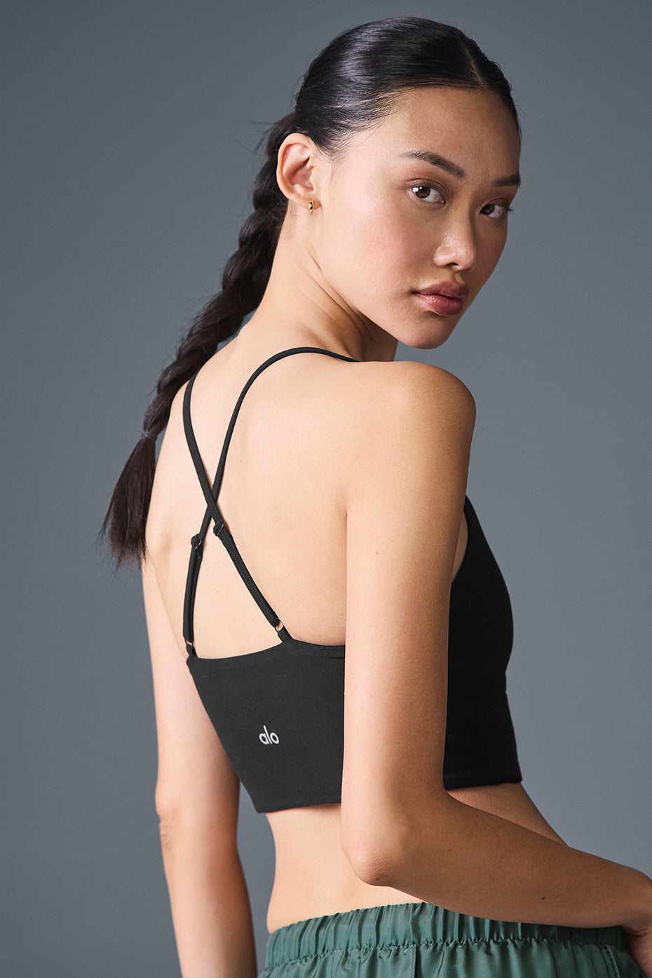 alo Alosoft Highlight Bra - Black