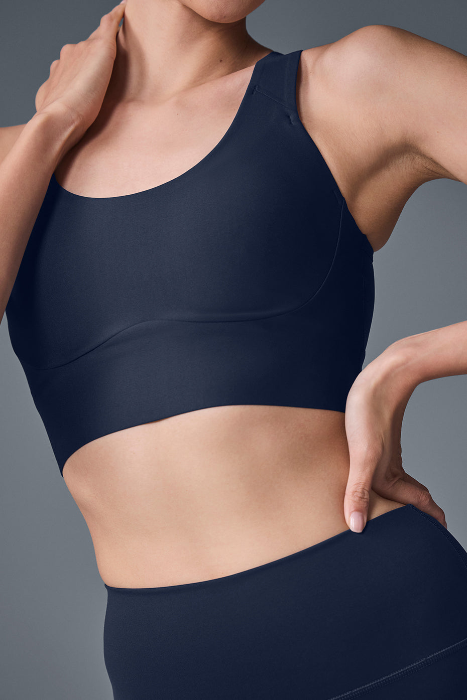alo Airlift Empower Bra - Navy