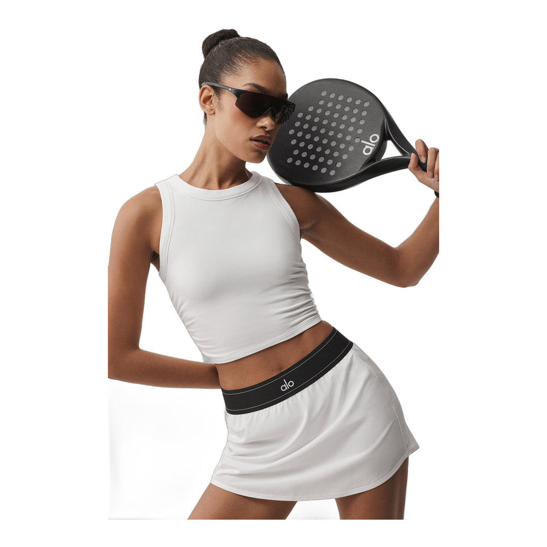 alo Sway Bra Tank - White