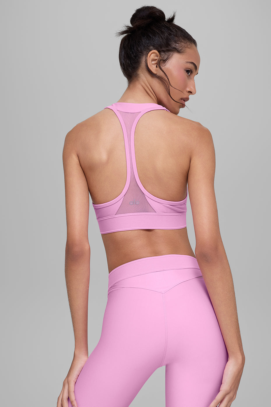alo Airlift Rebel Bra - Candy Heart Pink