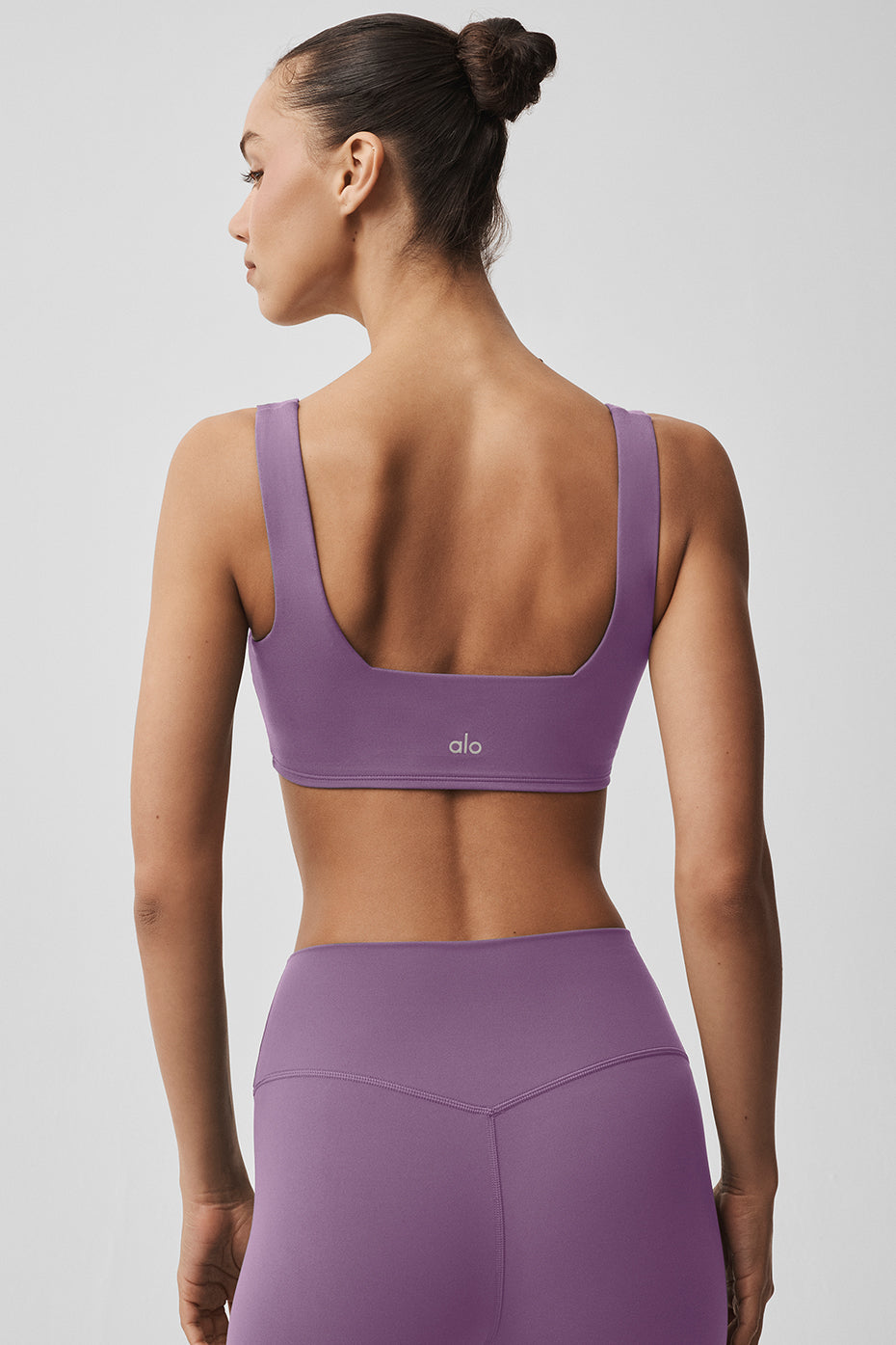 alo ALO Softsculpt Precision Bra - Plum Kiss