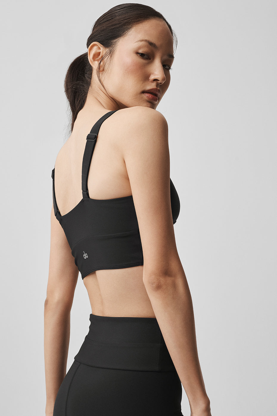 alo Airlift Horizon Bra - Black