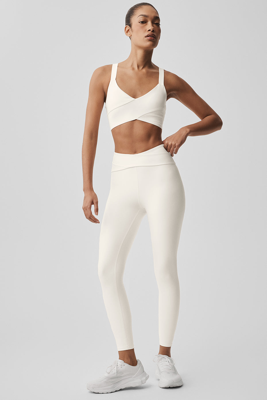 alo Airlift Horizon Bra - Ivory