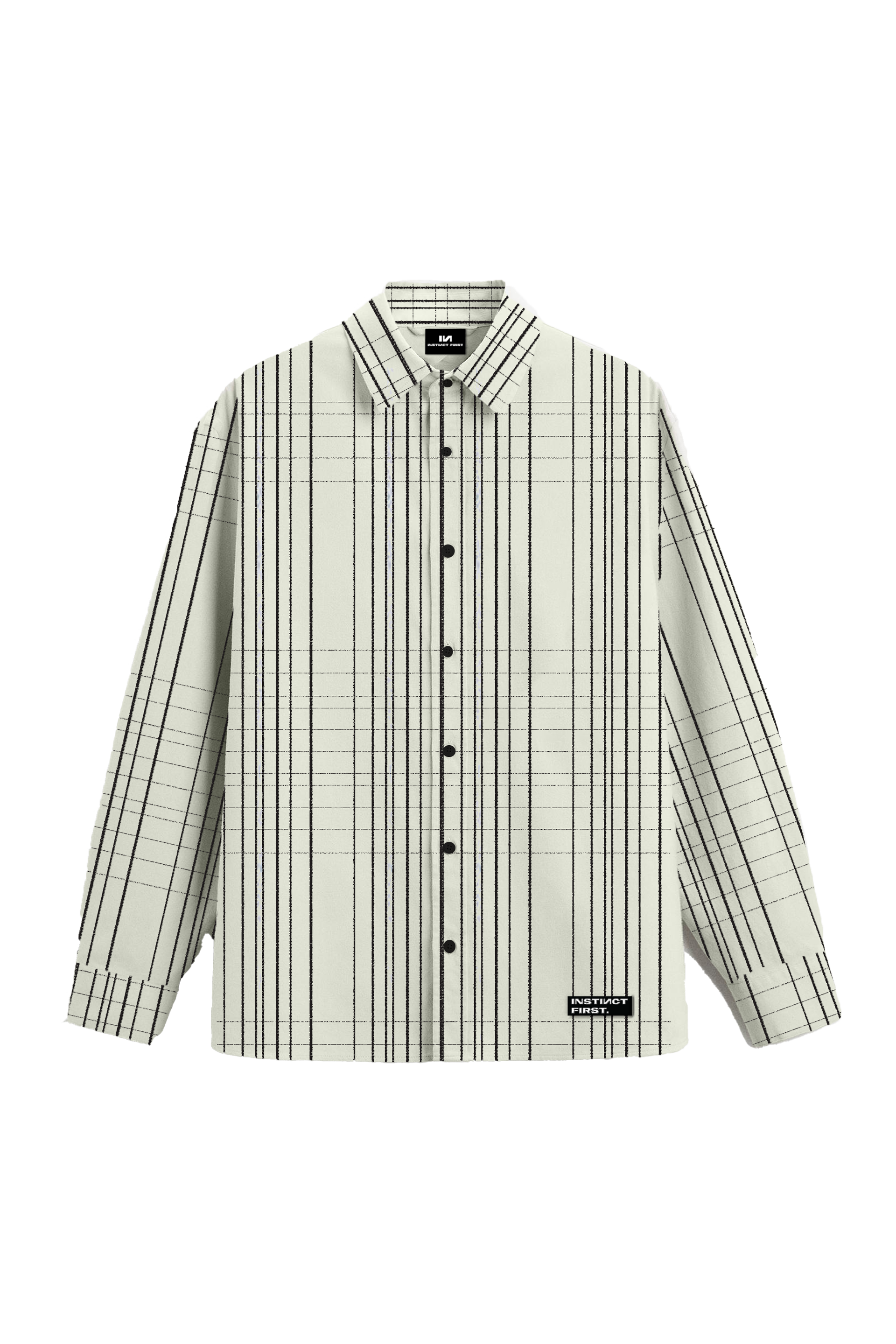 Distorted Shirt -(White)