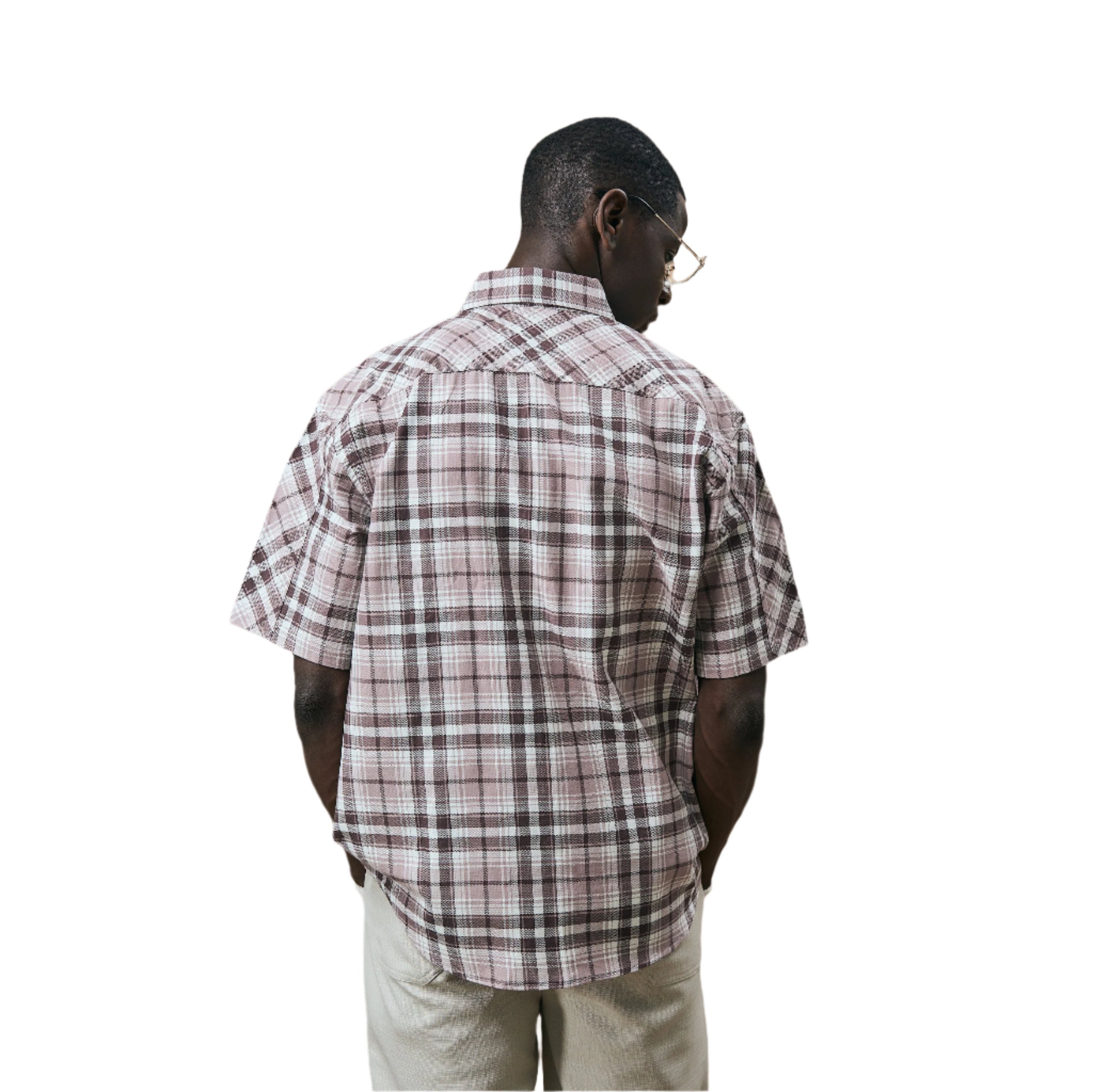 CROSS CUT CHECKS SHIRT