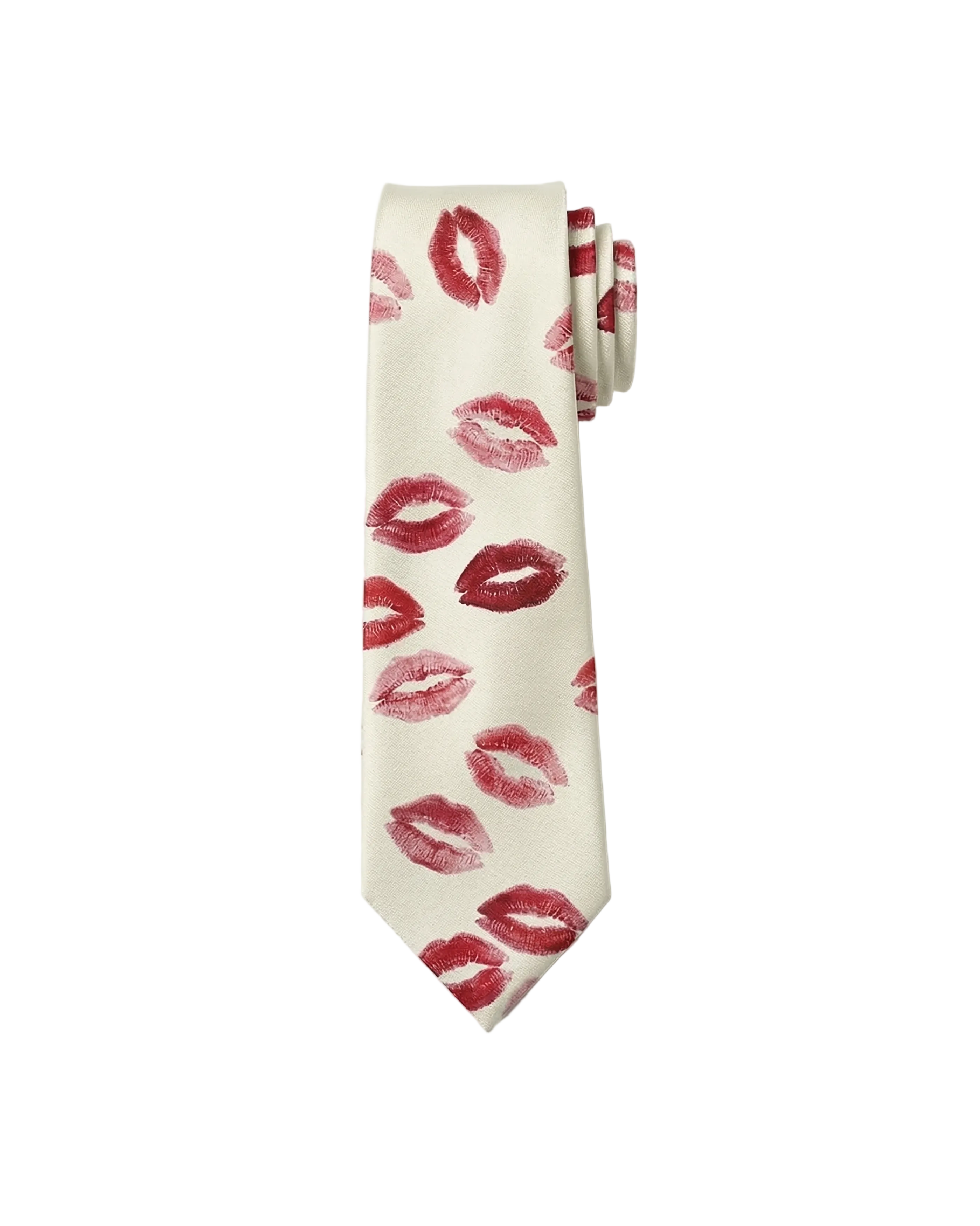 Kissed Tie | Milk White