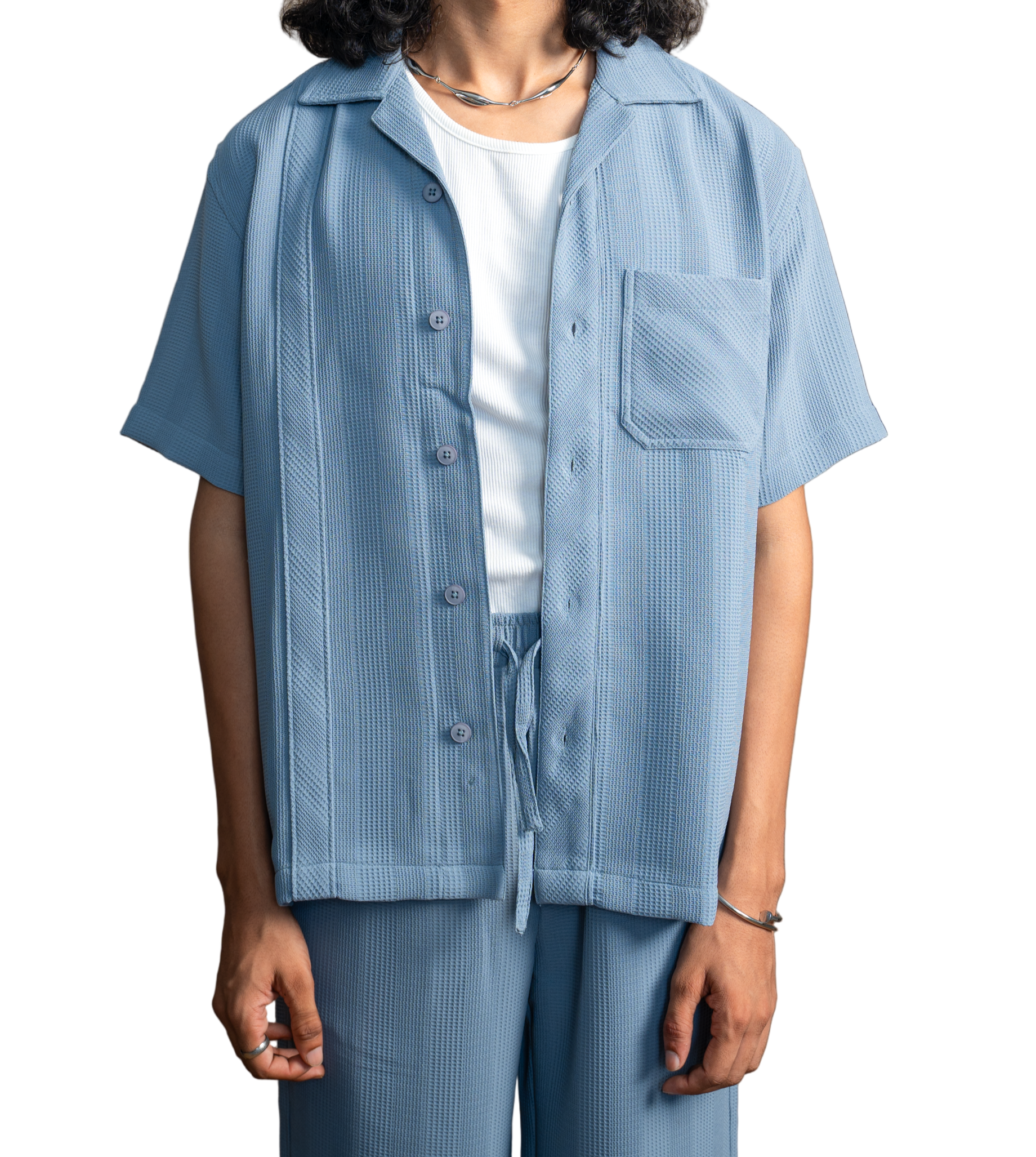 BMW CUBAN COLLAR SHIRT