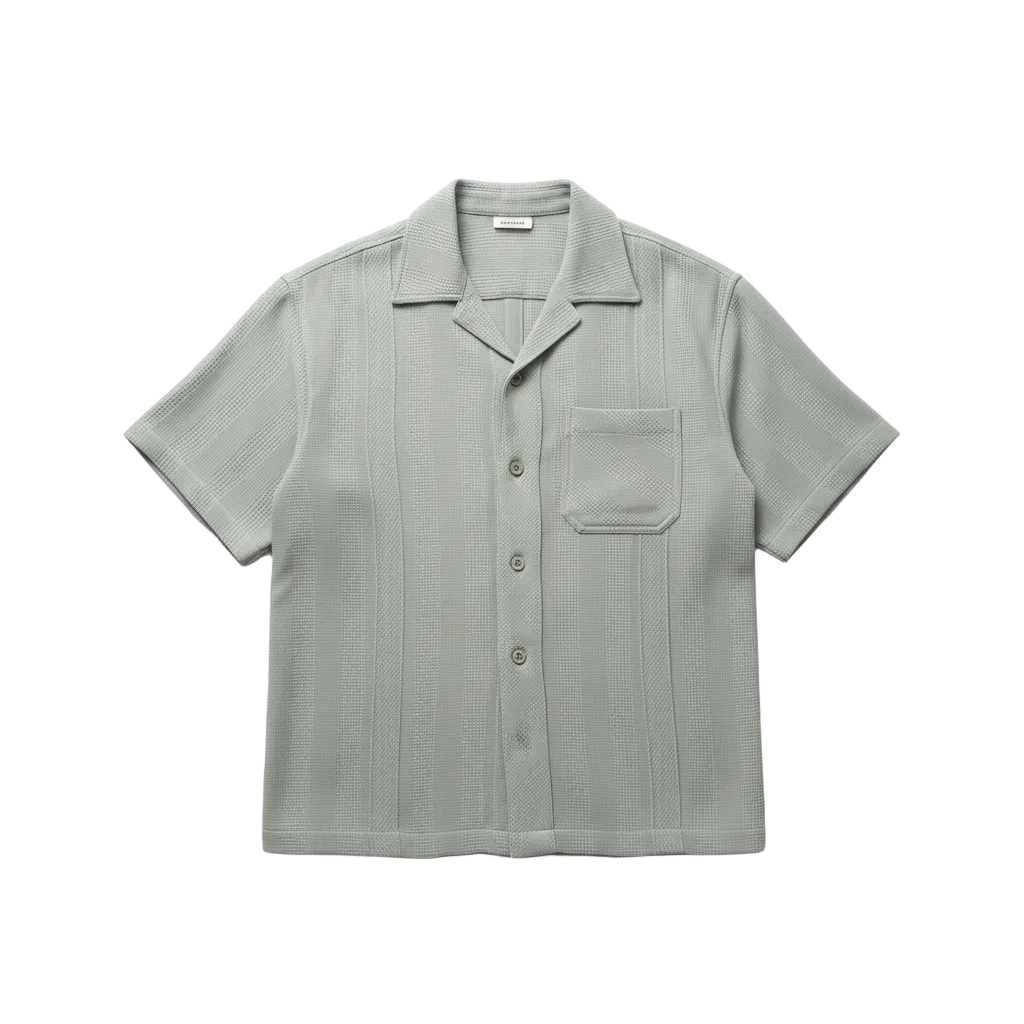 BMW CUBAN COLLAR SHIRT