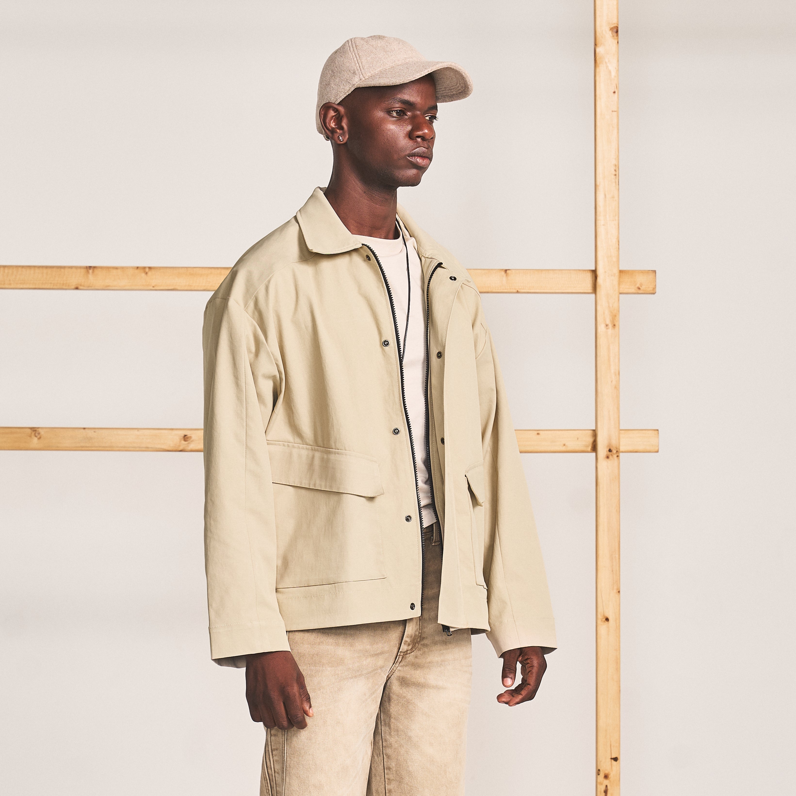 FIELD JACKET- CAMEL