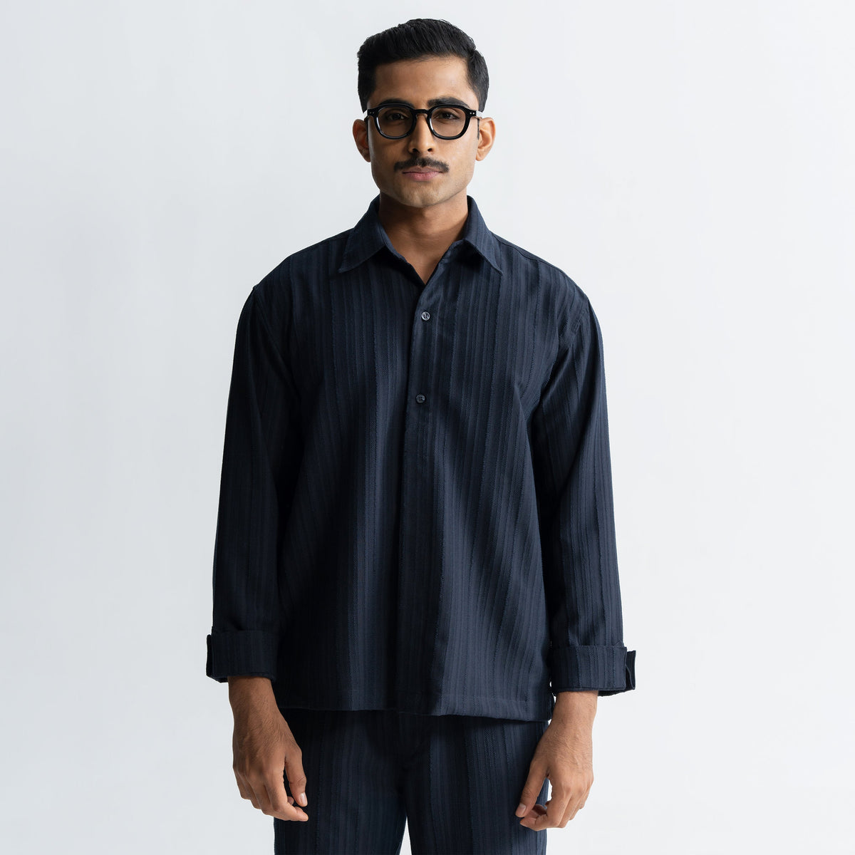 TWINE SHIRT - NAVY