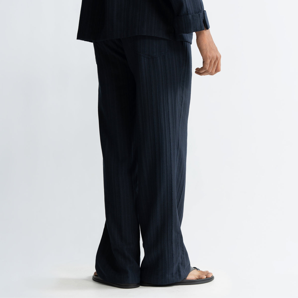 TWINE PANTS - NAVY