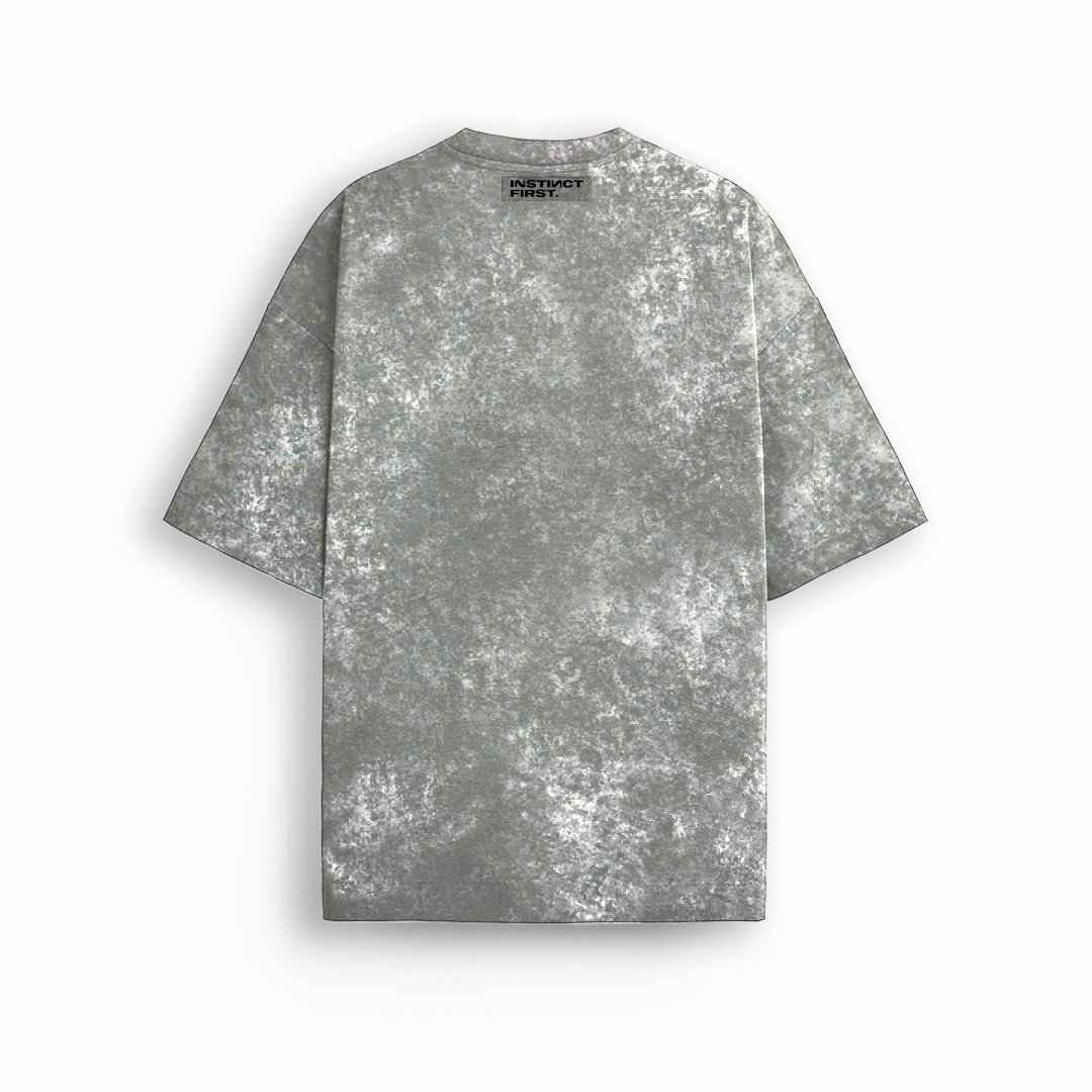Washed oversized T-shirt (Jade)