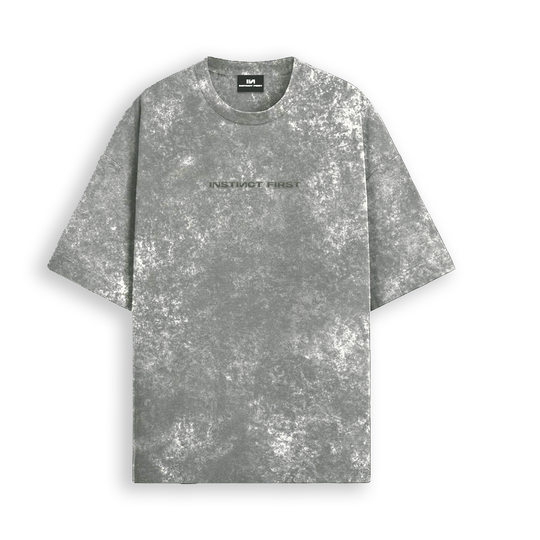 Washed oversized T-shirt (Jade)