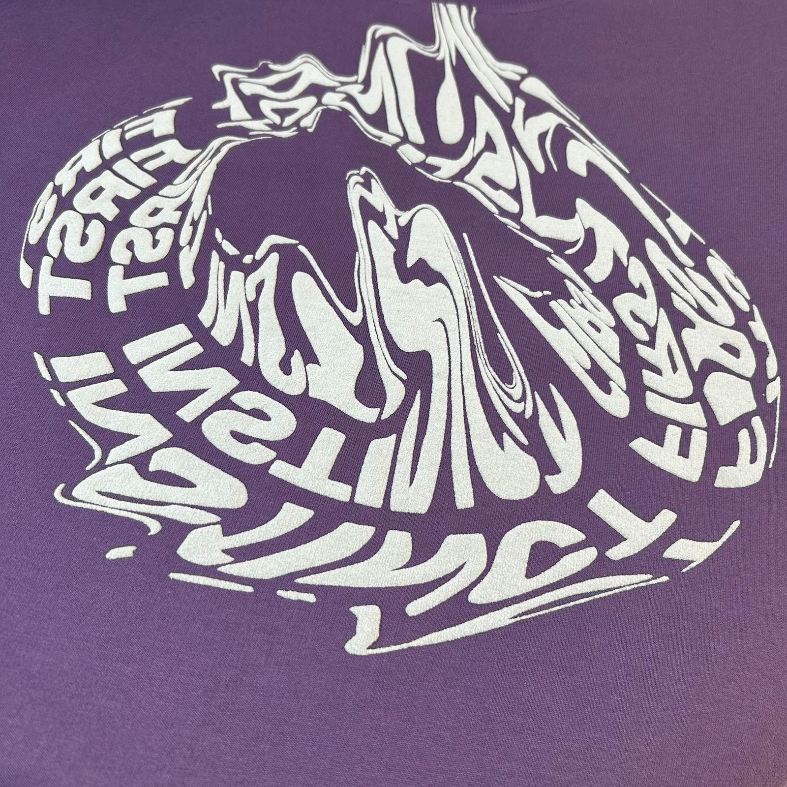 Liquidity Oversized T-Shirt - (Grape)