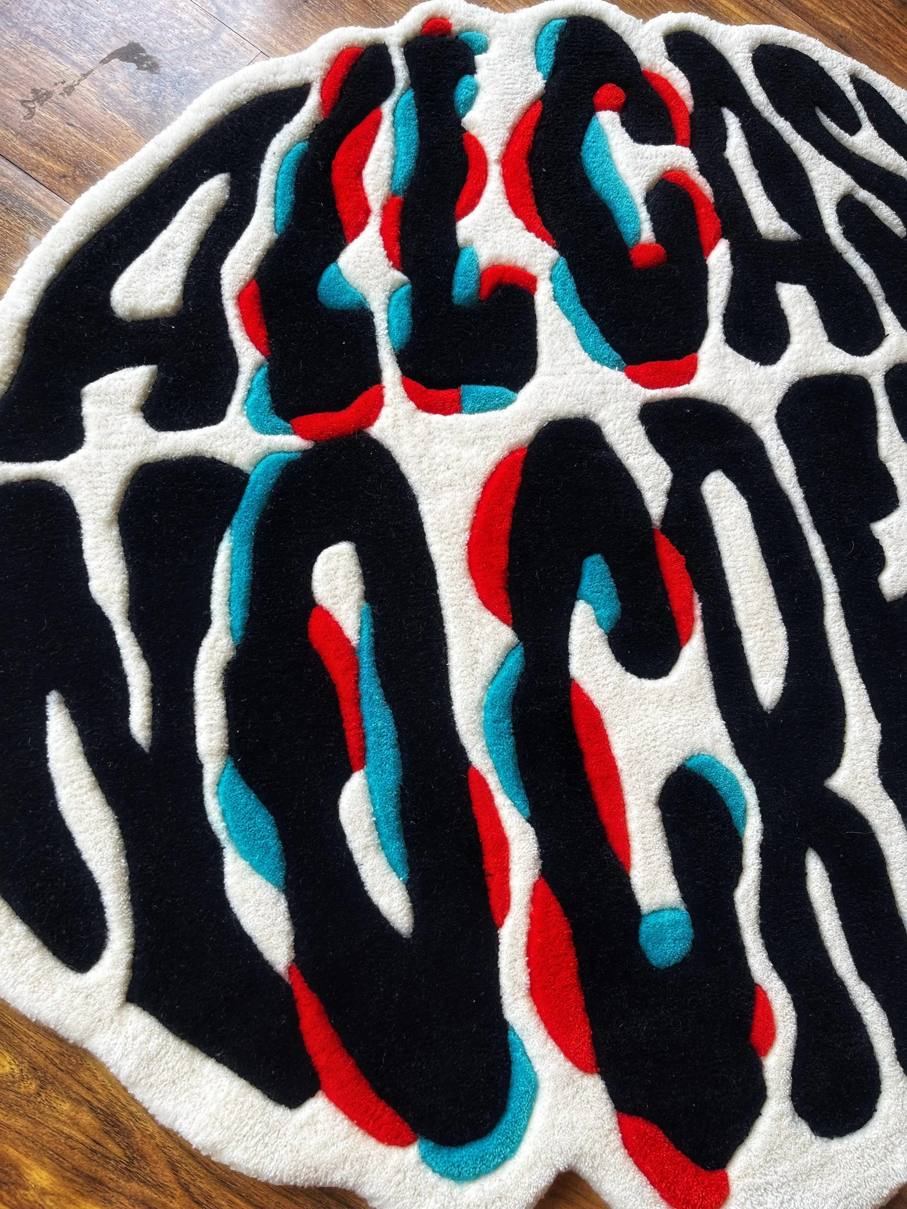 All Cash No Credit Hand Tufted Custom Rug by The Drip Co.