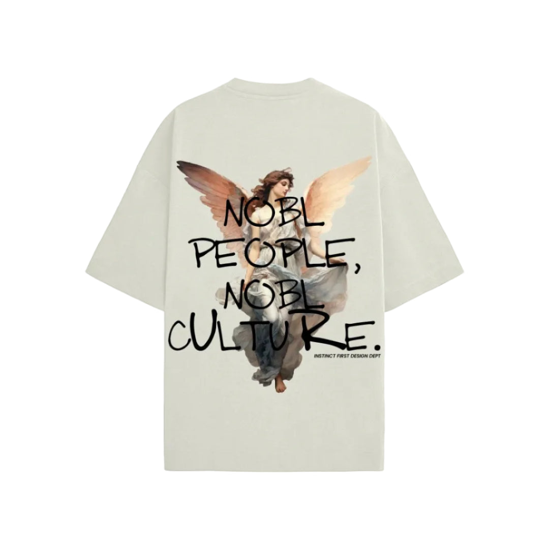 Nobl Oversized T-shirt- Off-White
