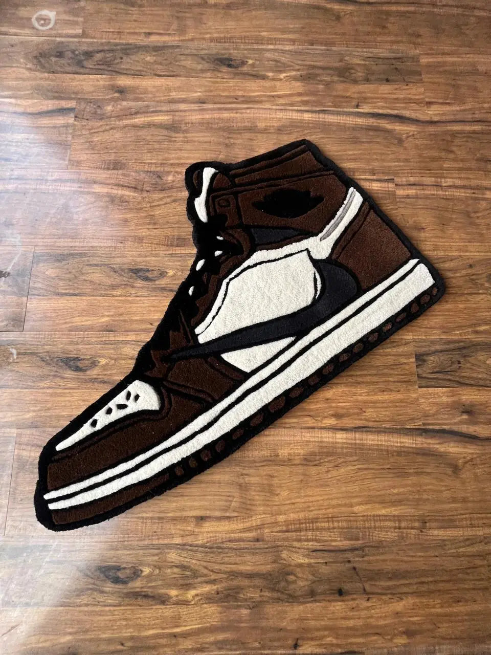 OG custom Red Shoe Hand Tufted Rug