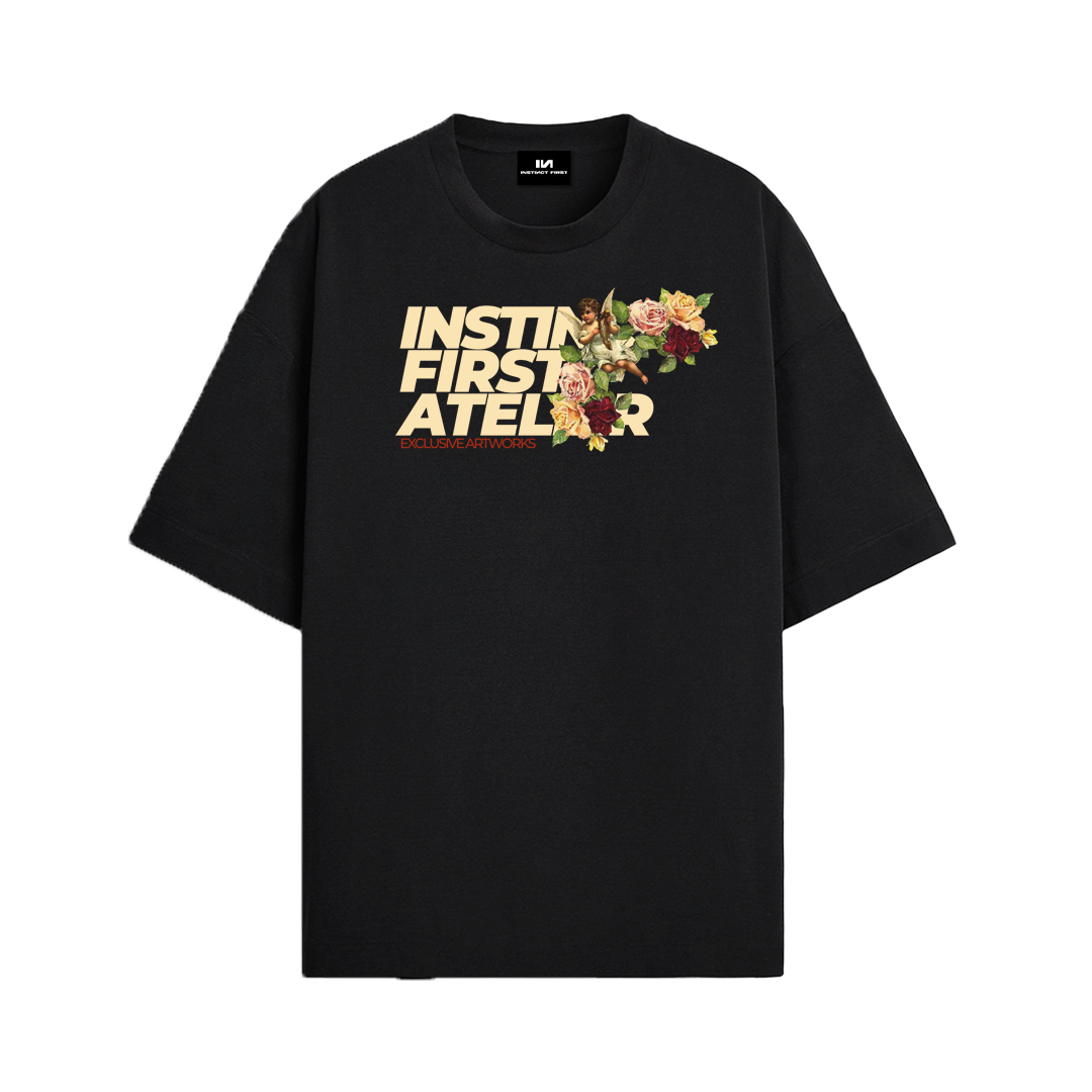 Exclusive Artworks Oversized T-shirt- (Black)