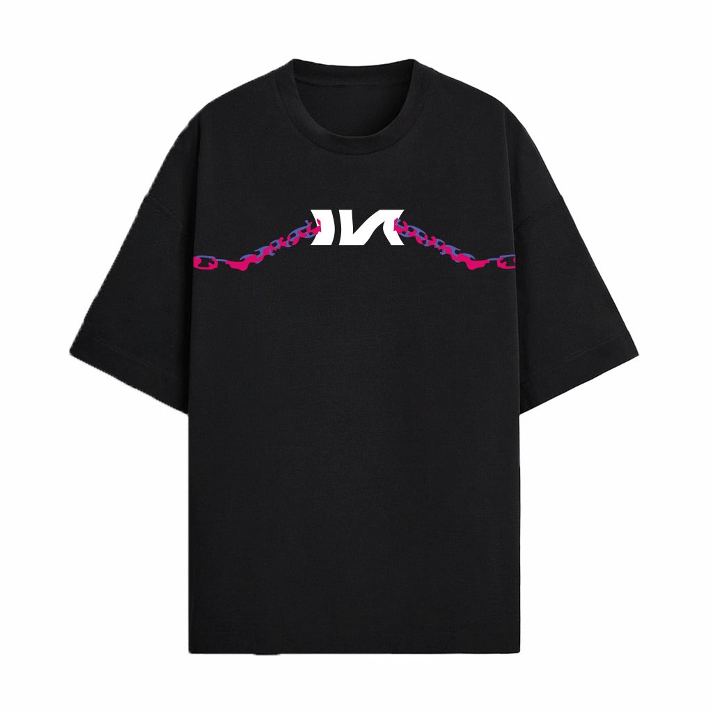 The Shackles Oversized T-Shirt -(Black)