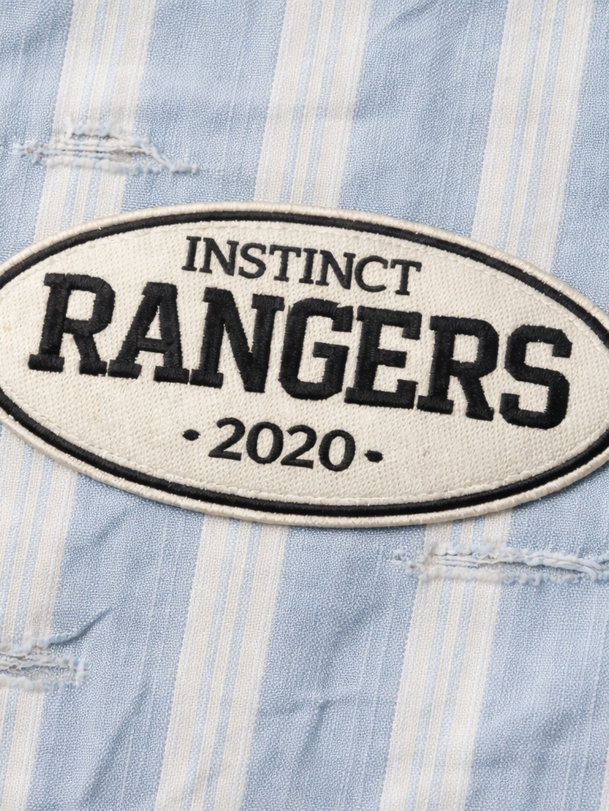 Distressed Shirt (Sky Blue )