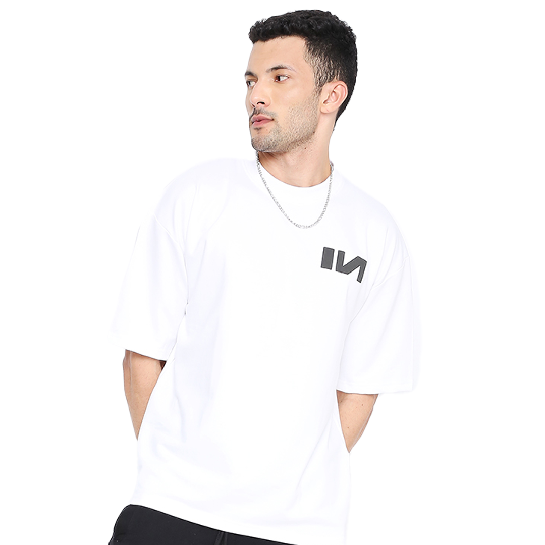 White Oversized T-shirts