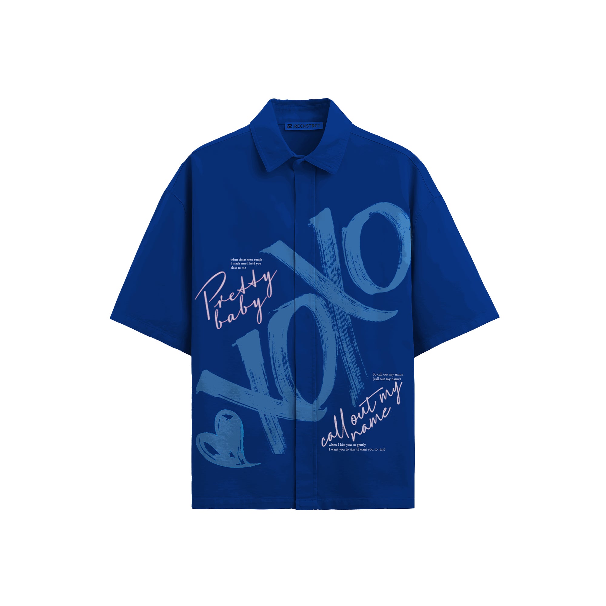 XOXO shirt - Royal blue