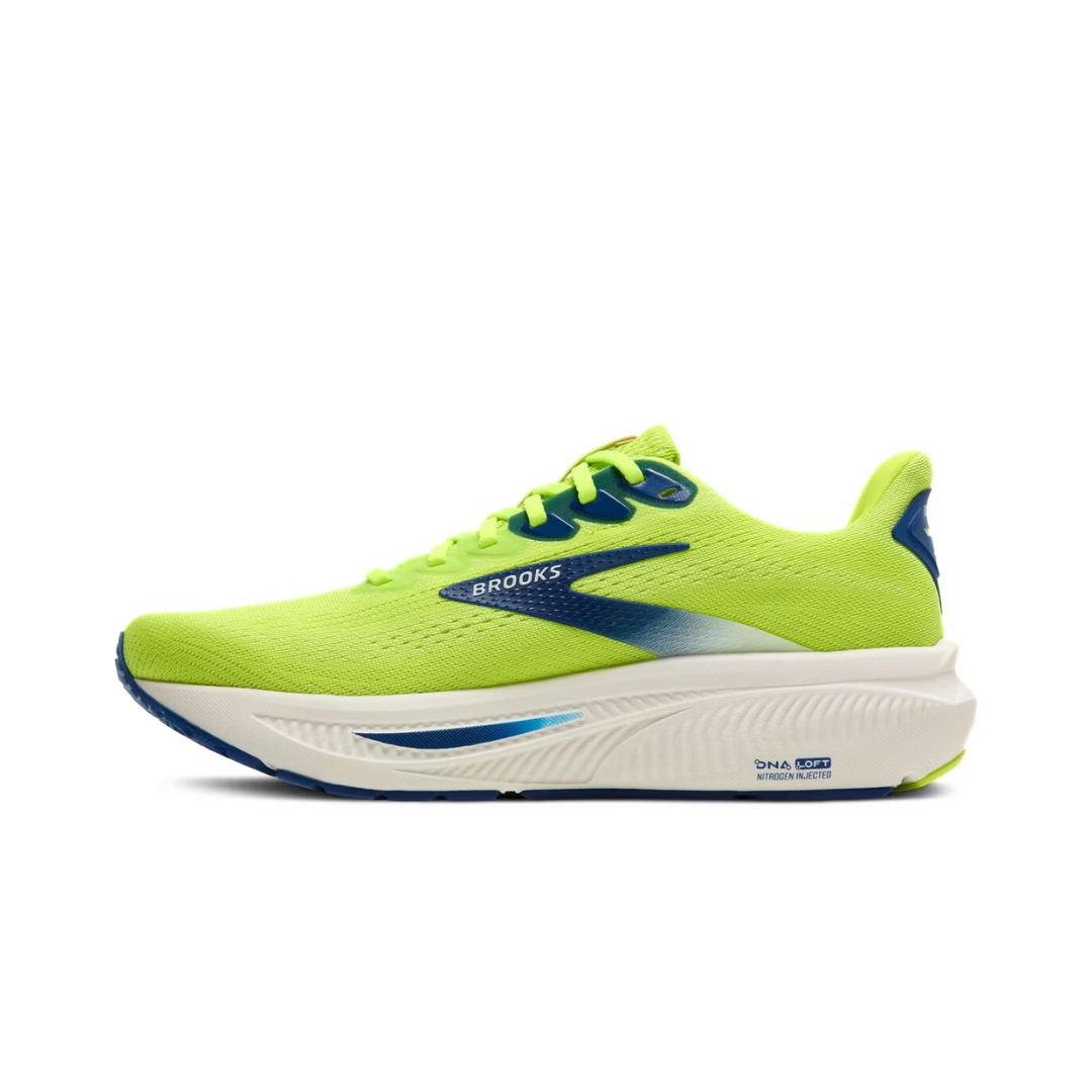 Brooks Ghost 17 Acid Lime Navy White
