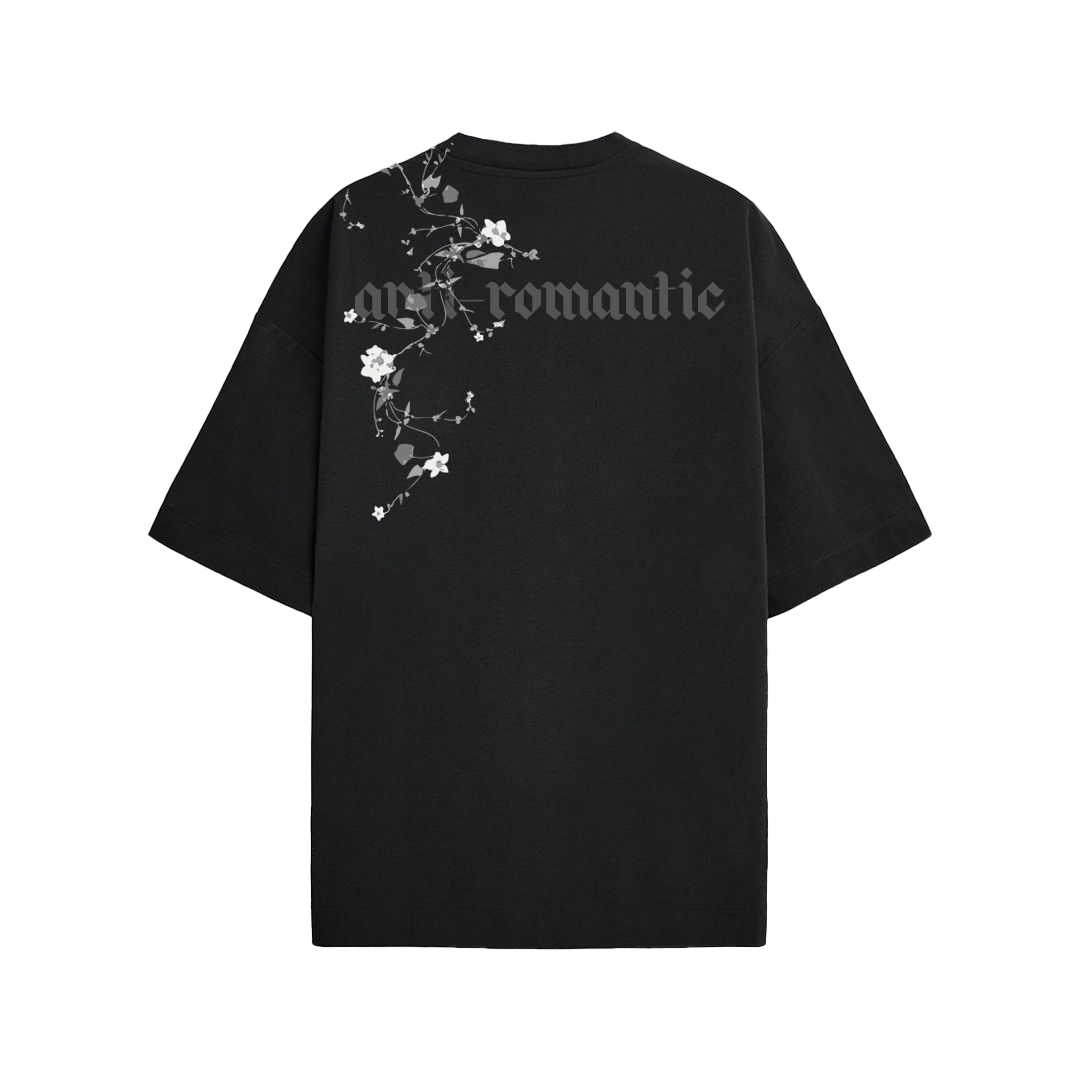Anti-Romantic Oversized T-shirt - (Black)