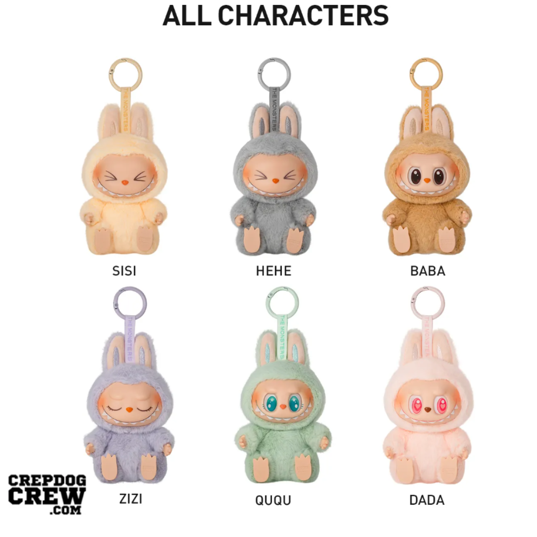 Pop Mart Labubu The Monsters Have a Seat Vinyl Plush Sealed Case (Pack of 6)