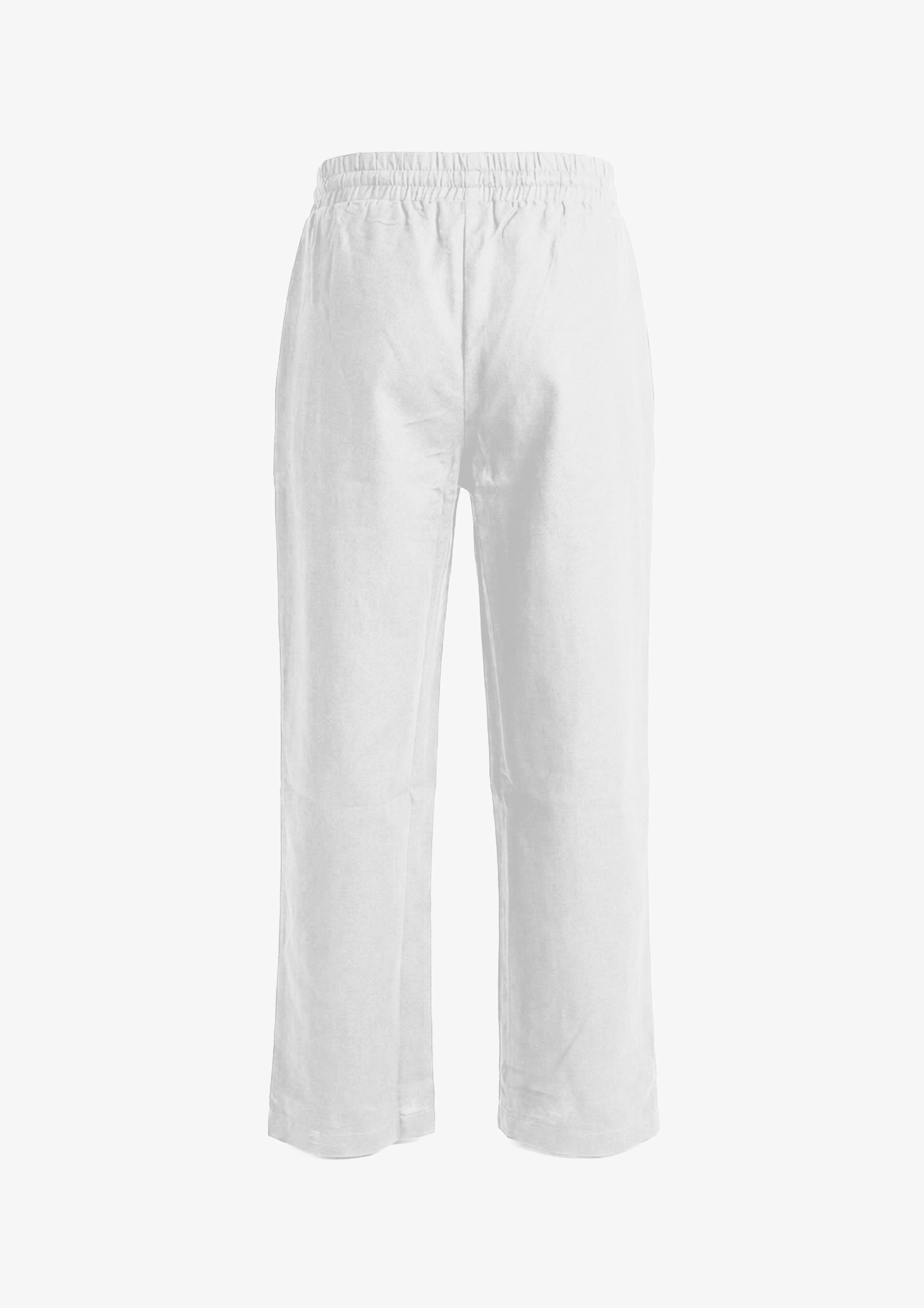 Co-ord Straight Pant White