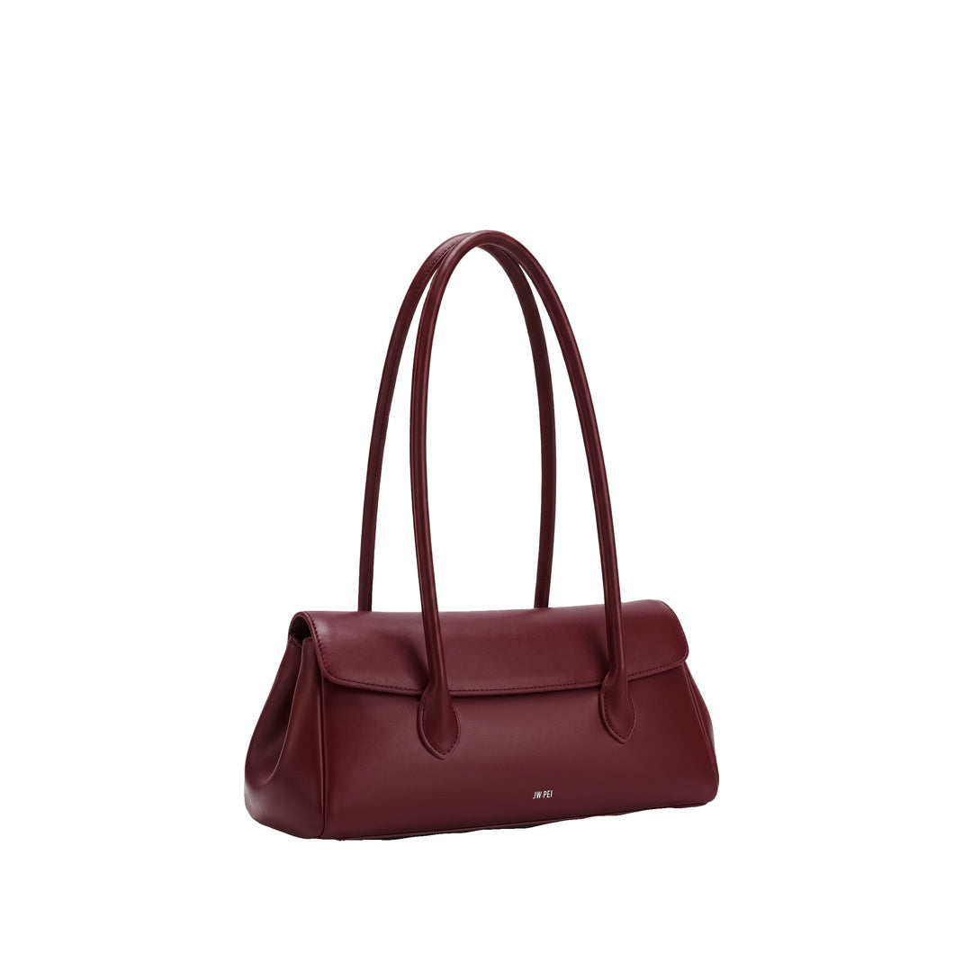 JW PEI Solenne East-West Shoulder Bag - Burgundy