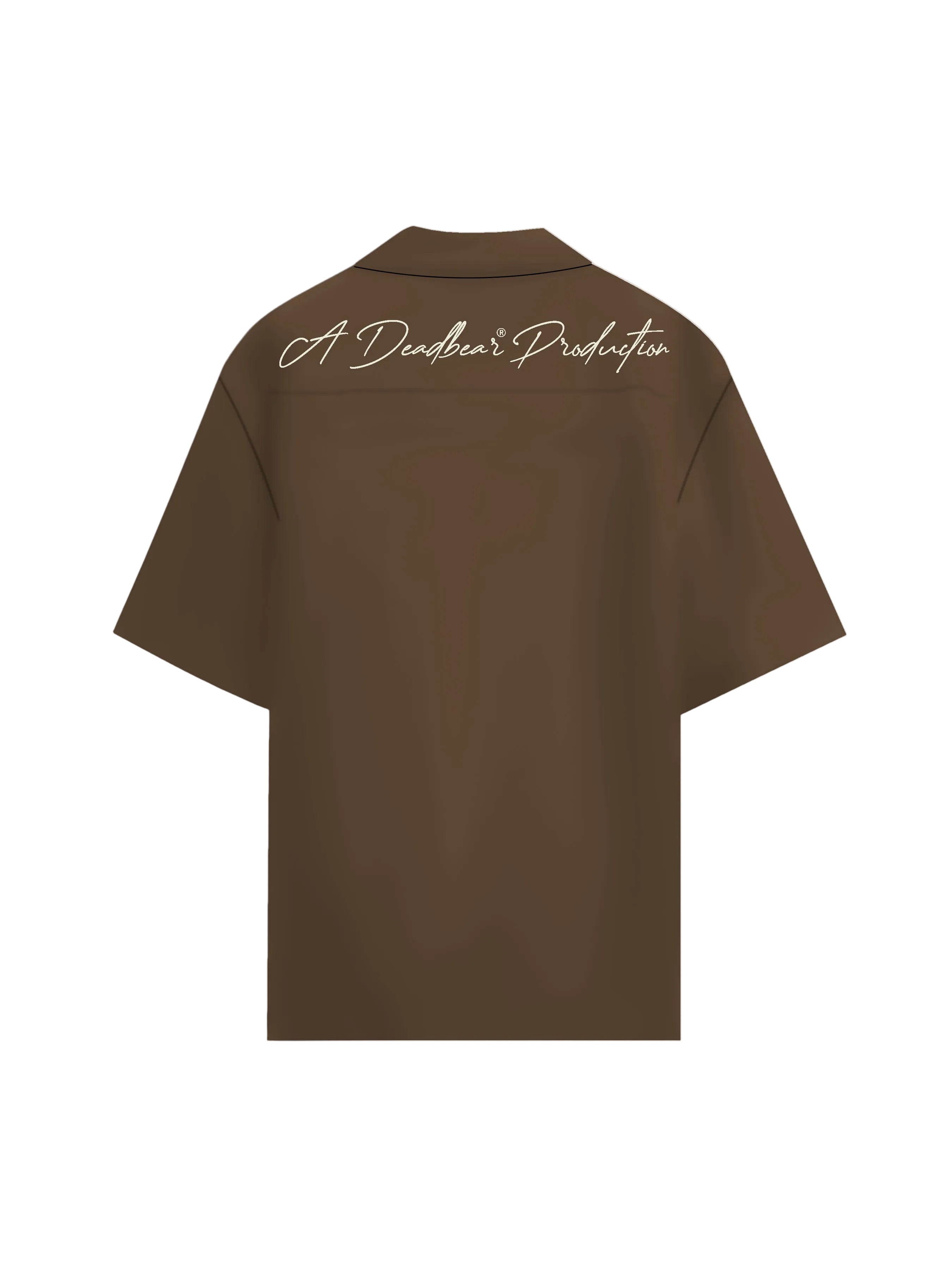 Bowling Shirt Caramel Brown