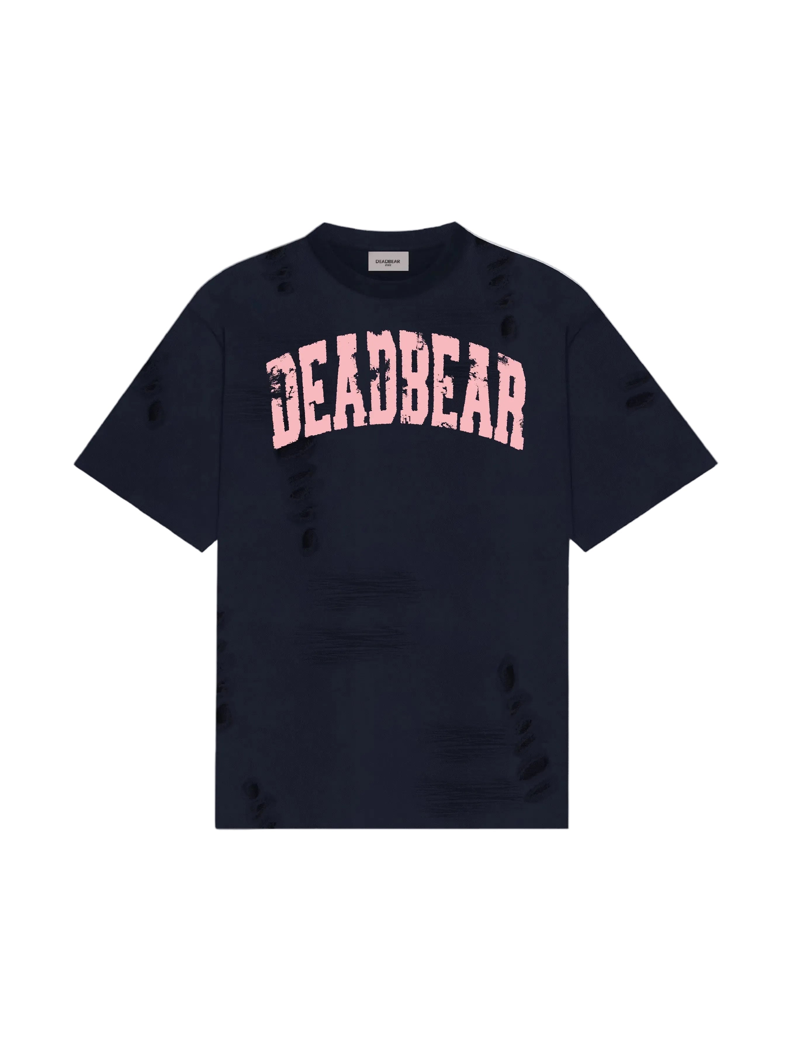 Distressed Navy Tee